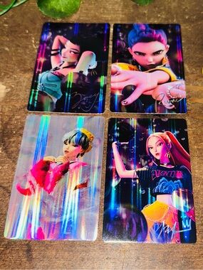 McDonald’s Kpop Demon Hunters Huntrix Photo Cards